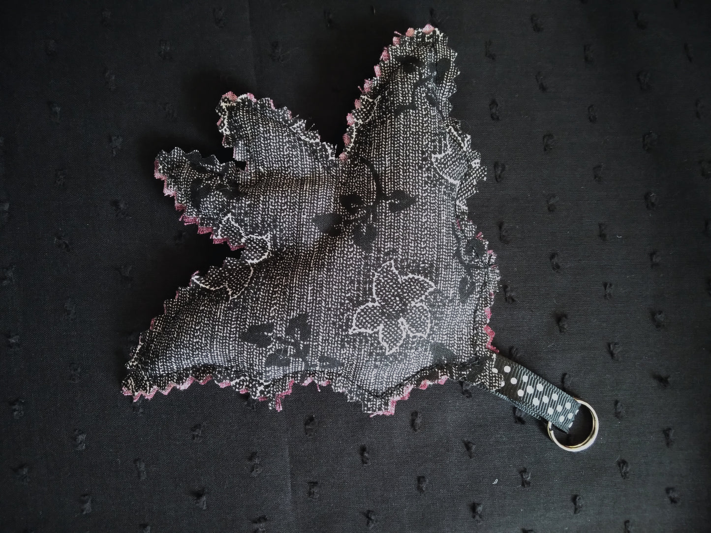 Crimson Bat Keychain