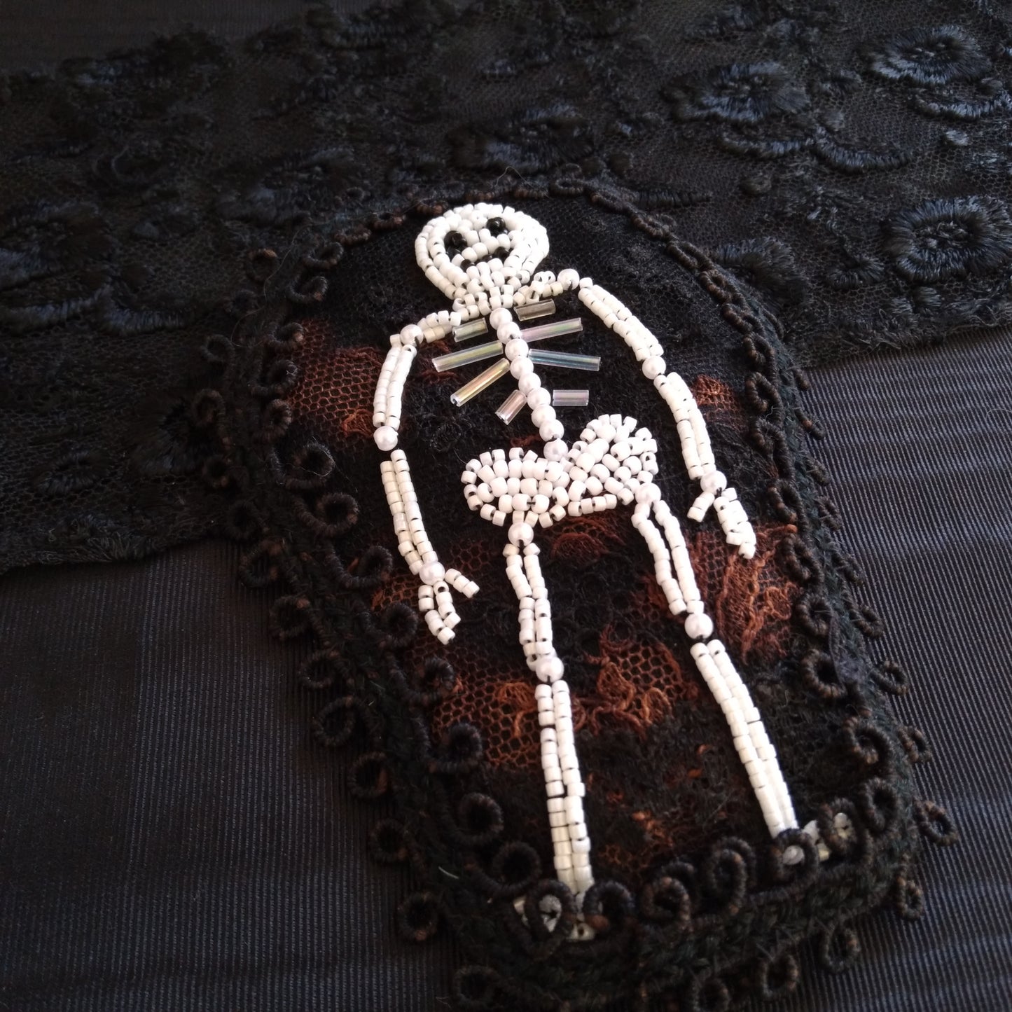 Tired Bones Scrap'd Brooch