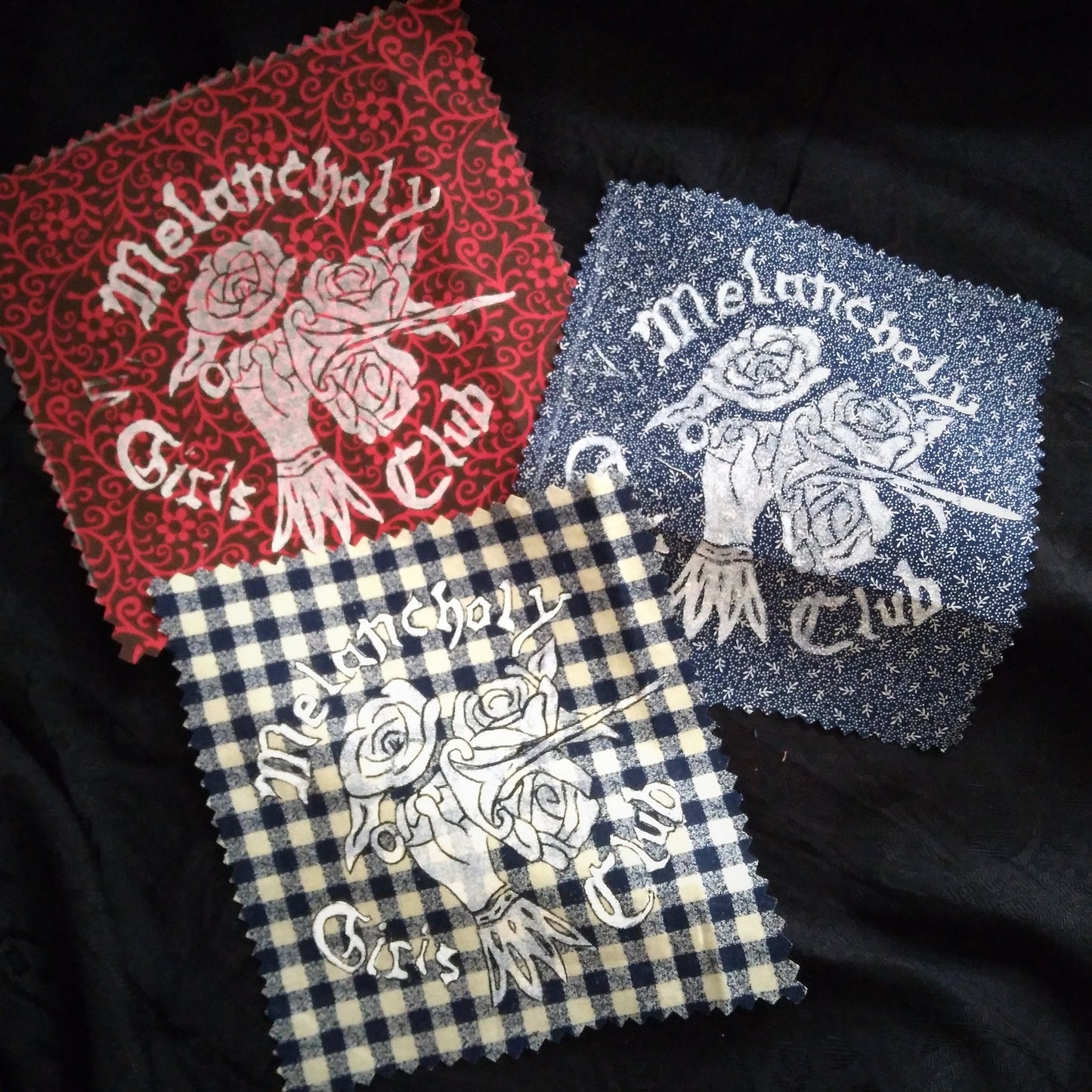 Melancholy Girls Club Patches