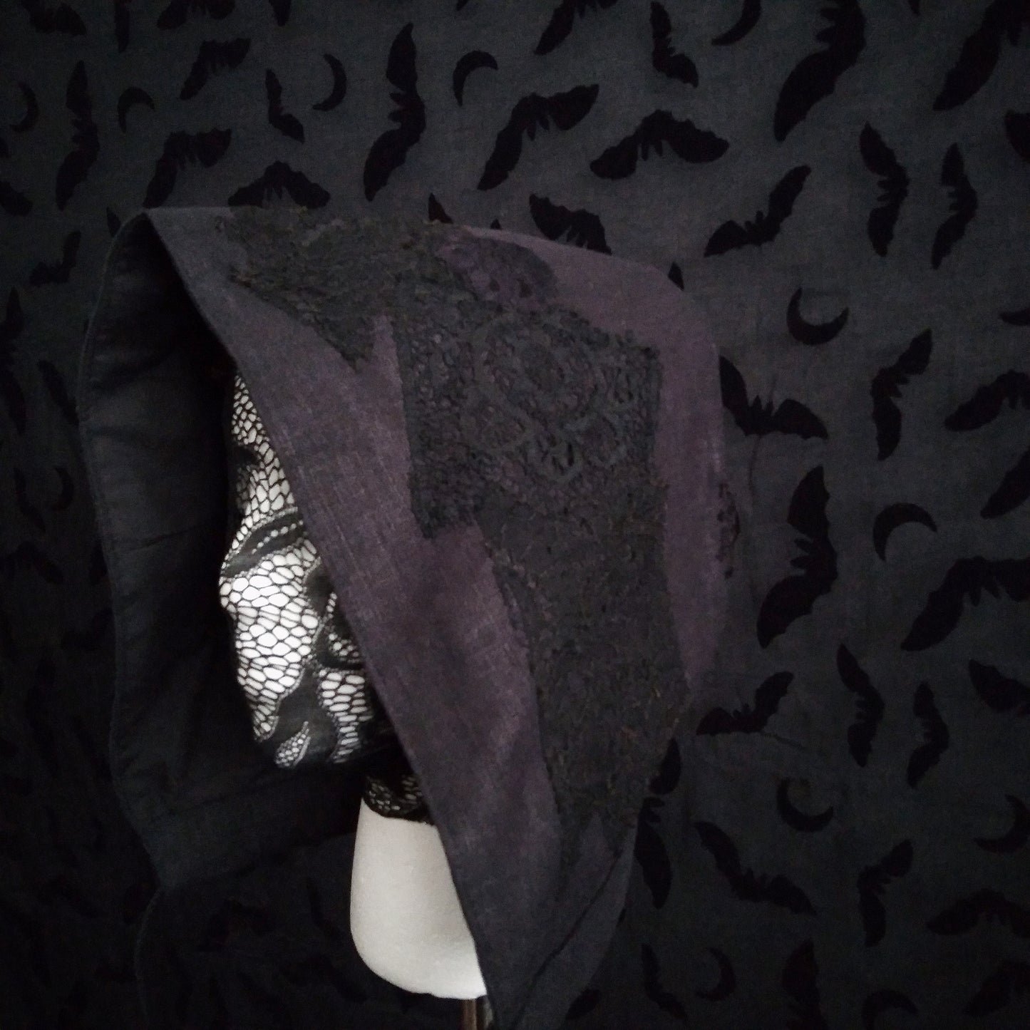 Scattered Sorrows Coif Hood