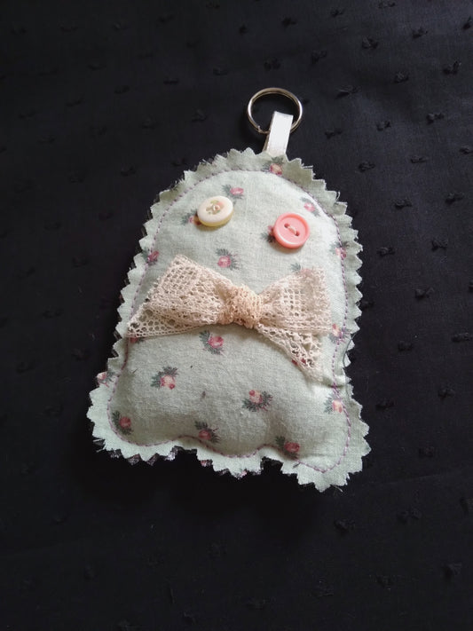 Cottage Ghost Keychain
