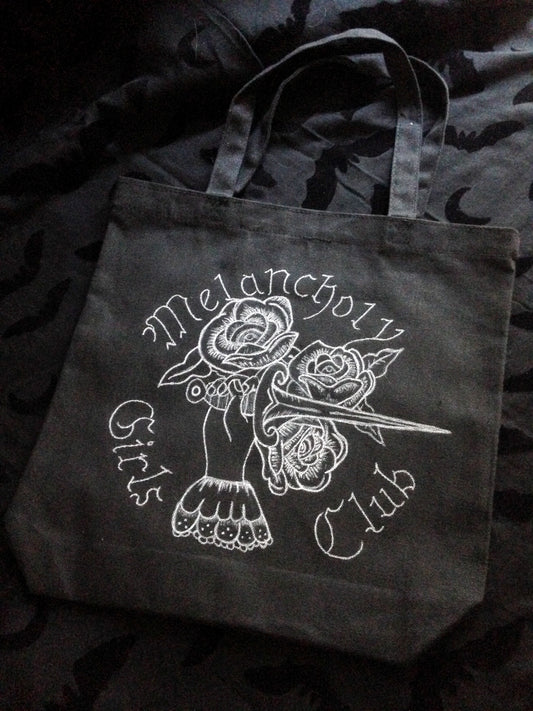 Melancholy Girls Club Tote OOAK